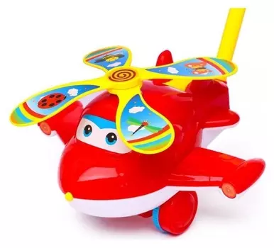 Каталка на палочке «Самолётик»