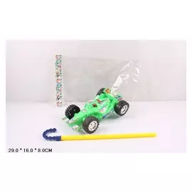 Каталка с палочкой "Машина гоночная"