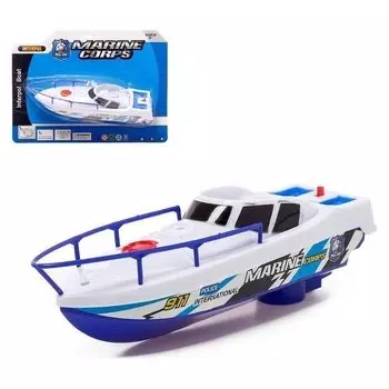 Катер «Спидбот», работает от батареек