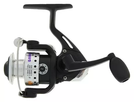 Катушка безынерционная «Байкал 1000» (1+1 подшипник), (0.16мм/120 м), передний фрикцион