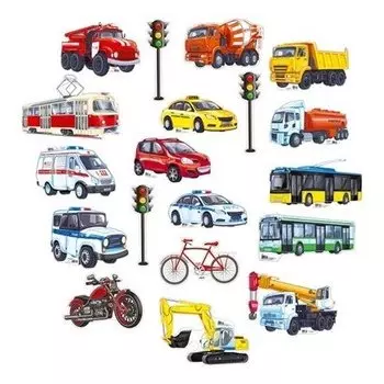 *кб-14303 комплект вырубных плакатов. городской транспорт