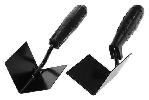 Кельма угловая Lom, внутренняя, 60х60х80 мм, сталь, порошковая окраска, ручка пластик