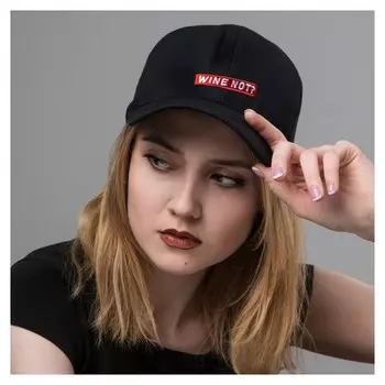 Кепка Wine Not?, цвет чёрный