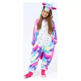 Кигуруми детский единорог блестящие звезды,рост130