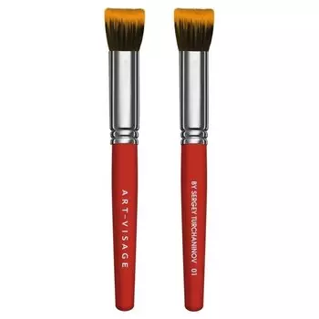 Кисть № 1 дуофибра круглая