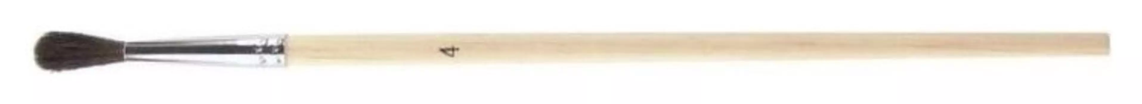 Кисть №1school, пони, круглая,n4