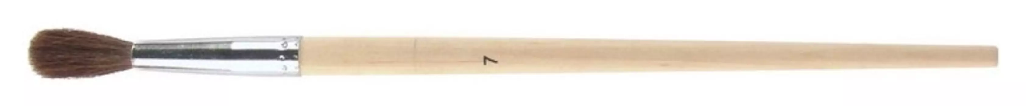 Кисть №1school, пони, круглая,n7