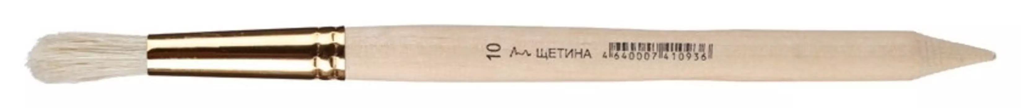 Кисть №1school,щетина,круглая,№10