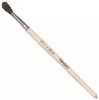 Кисть белка сосновая, круглая, живописная (1 штука), №6