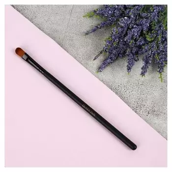 Кисть для макияжа, 16,5 см, цвет чёрный