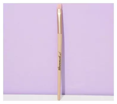 Кисть для макияжа, скошенная Nude, 16см