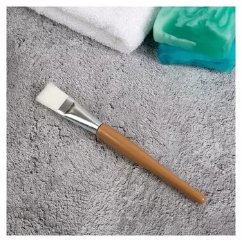 Кисть для масок, цвет коричневый