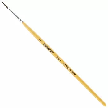 Кисть пифагор, пони, круглая, № 1, 200830