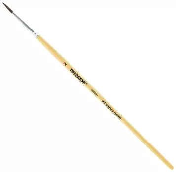 Кисть пифагор, пони, круглая, № 2, 200831