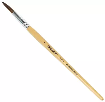 Кисть пифагор, пони, круглая, № 7, 200836