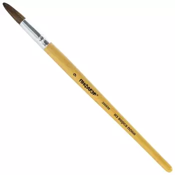 Кисть пифагор, пони, круглая, № 9, 200838