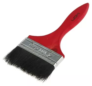 Кисть плоская Lom, смешанная щетина, деревянная ручка, 4", 100 мм