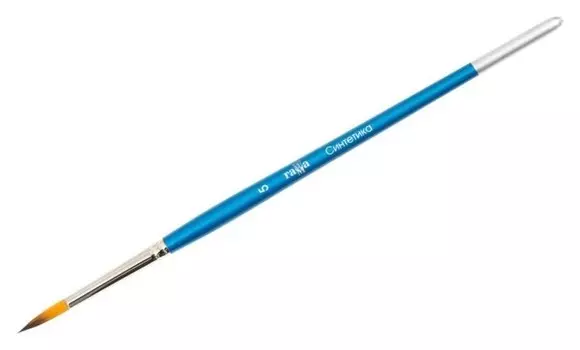 Кисть синтетика, круглая №5, «Гамма»