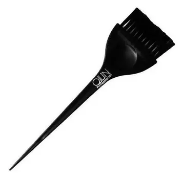 Кисточка для краски чёрная широкая professional