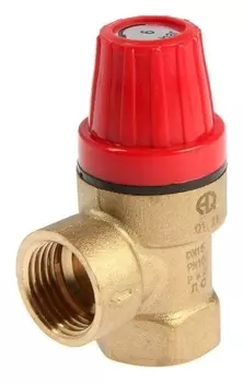 Клапан предохранительный Aqualink, 1/2", внутренняя/внутренняя резьба, нерегулируемый, 6 бар