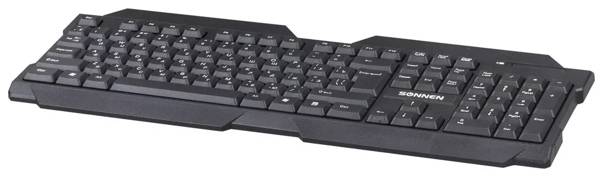 Клавиатура беспроводная Kb-5156, Usb, 104 клавиши, 2,4 Ghz, черная