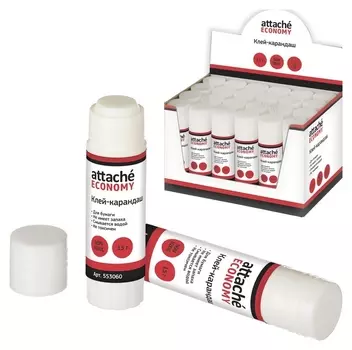 Клей-карандаш 15г Attache Economy