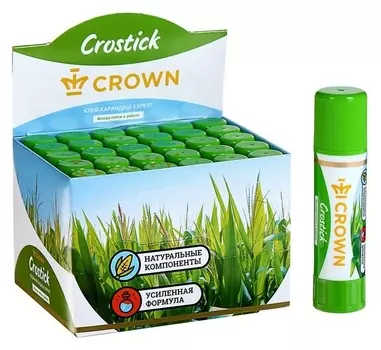 Клeй-карандаш 8 г Crown Expert