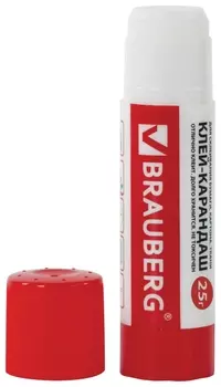 Клей-карандаш BRAUBERG, 25г