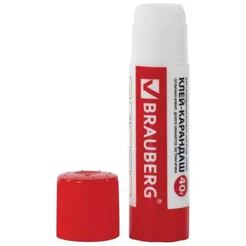 Клей-карандаш Brauberg, 40гр