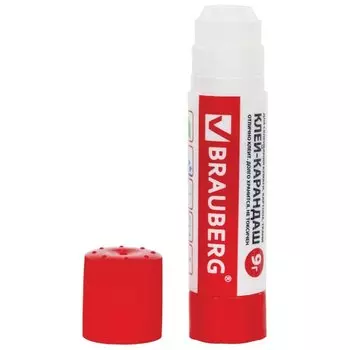 Клей-карандаш BRAUBERG, 9г