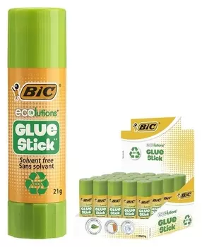 Клeй-карандаш PVP 21 г, BIC Ecolutions