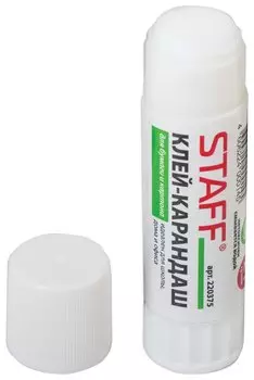 Клей-карандаш STAFF, 21г