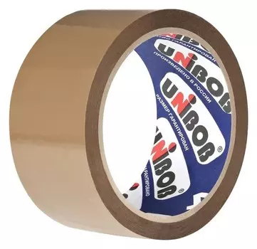 Клейкая лента 48х66х Unibob 400 коричневая