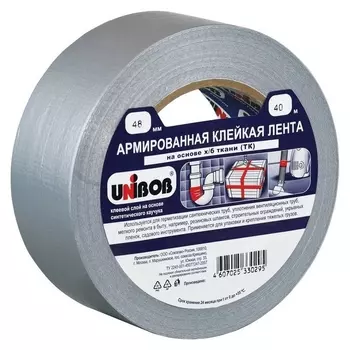 Клейкая лента армированная Unibob 48мм х 40м
