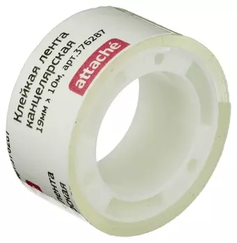 Клейкая лента канцелярская Attache 19х10 п/в