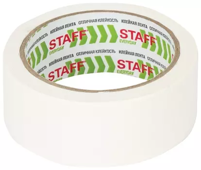 Клейкая лента малярная креппированная 38 мм X 25 м, Staff, 229059