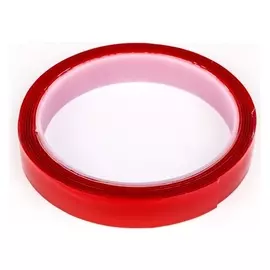 Клейкая лента Torso, прозрачная, двусторонняя, акриловая, 15 мм X 2 м