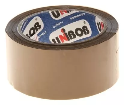 Клейкая лента Unibob 48мм*66м 60мкм, тёмная