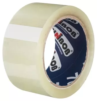Клейкая лента упаковочная Unibob 700 50мм х 66м 47мкм прозрачная