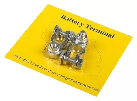 Клемма АКБ универсальная, набор 2 шт. K-009