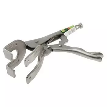 Клещи зажимные "Сибртех" 18429, ручной, двойной, точечная фиксация, 225 мм