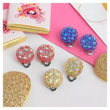 Клипсы детские "Выбражулька" блёстка