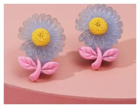 Клипсы детские "Выбражулька" цветочек