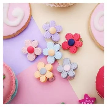 Клипсы детские "Выбражулька" цветочек нежный