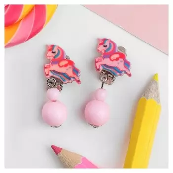 Клипсы детские "Выбражулька" единорожки, форма