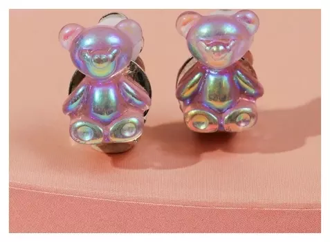 Клипсы детские "Выбражулька" медвежонок