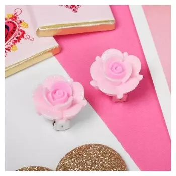 Клипсы детские Выбражулька, нежные розы