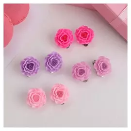 Клипсы детские "Выбражулька" розы