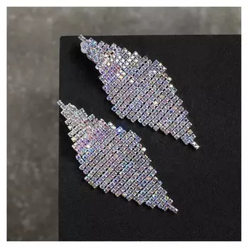 Клипсы "Вечеринка" треугольник, цвет радужный