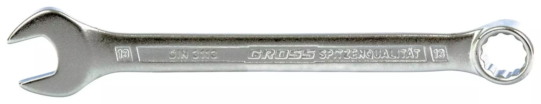 Ключ комбинированный 13 мм, Crv, холодный штамп